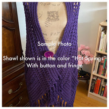 Load image into Gallery viewer, Pocket Shawl: “Perfect Pockets”