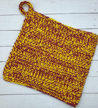 Load image into Gallery viewer, Thermal Stitch Cotton Potholder