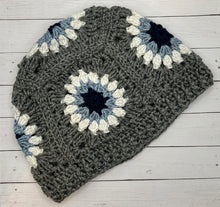 Load image into Gallery viewer, Sunburst Granny Square Beanie