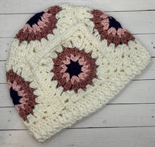 Load image into Gallery viewer, Sunburst Granny Square Beanie