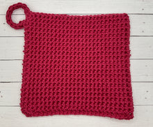 Load image into Gallery viewer, Thermal Stitch Cotton Potholder