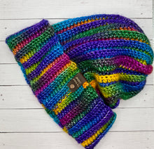 Load image into Gallery viewer, Colors of Hope Slouchie Beanie
