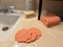 Load image into Gallery viewer, Organic Cotton Spa Face Scrubbie Trio

