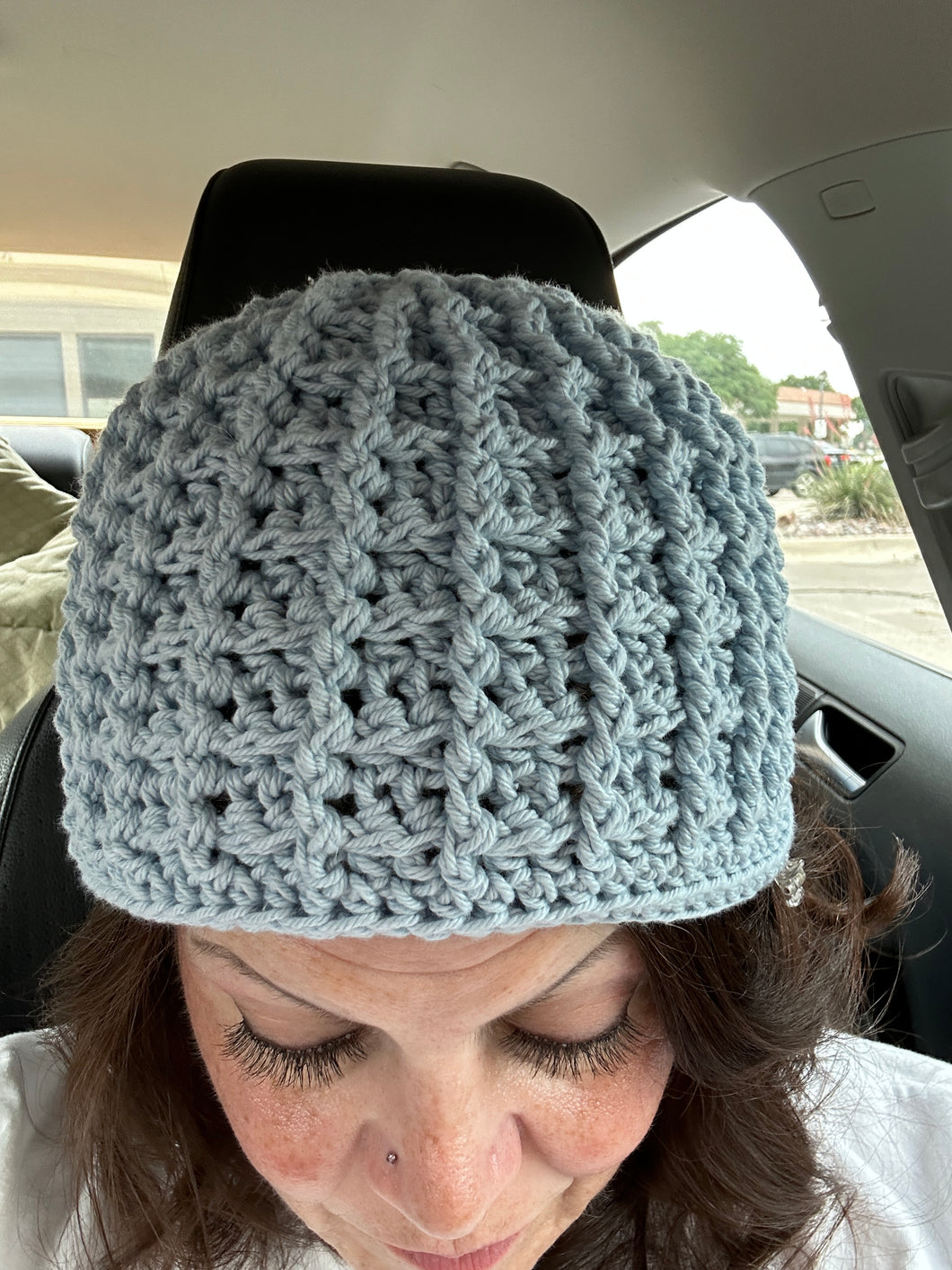 Waffle Stitch Beanie