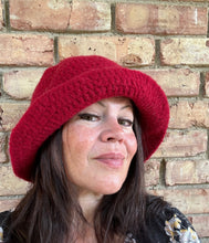 Load image into Gallery viewer, Wool Felted Cloche Hat
