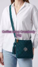 Load and play video in Gallery viewer, Coffee Shop Crossbody Bag
