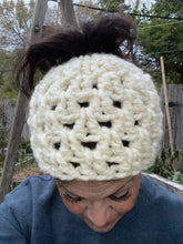 Load image into Gallery viewer, Chunky Messy Bun Hat
