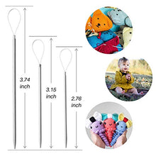Load image into Gallery viewer, Wool Needles Colorful Bent Tip Tapestry Needles Large-Eye Aluminium Sewing Knitting Needles
