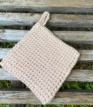 Load image into Gallery viewer, Thermal Stitch Cotton Potholder
