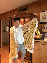 Load image into Gallery viewer, Primrose Lace Summer Shawl, Bamboo Collection
