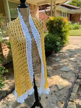 Load image into Gallery viewer, Primrose Lace Summer Shawl, Bamboo Collection

