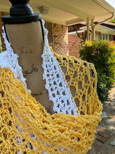 Load image into Gallery viewer, Primrose Lace Summer Shawl, Bamboo Collection
