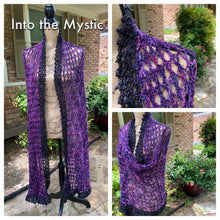 Load image into Gallery viewer, Primrose Lace Summer Shawl, Merino Wool Collection
